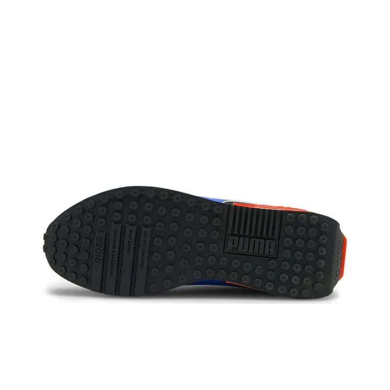 PUMA City Rider Electric Black Blue Red-4