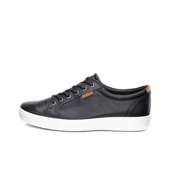 Ecco Soft 7 Low Top Skateboard Shoes Men's Black