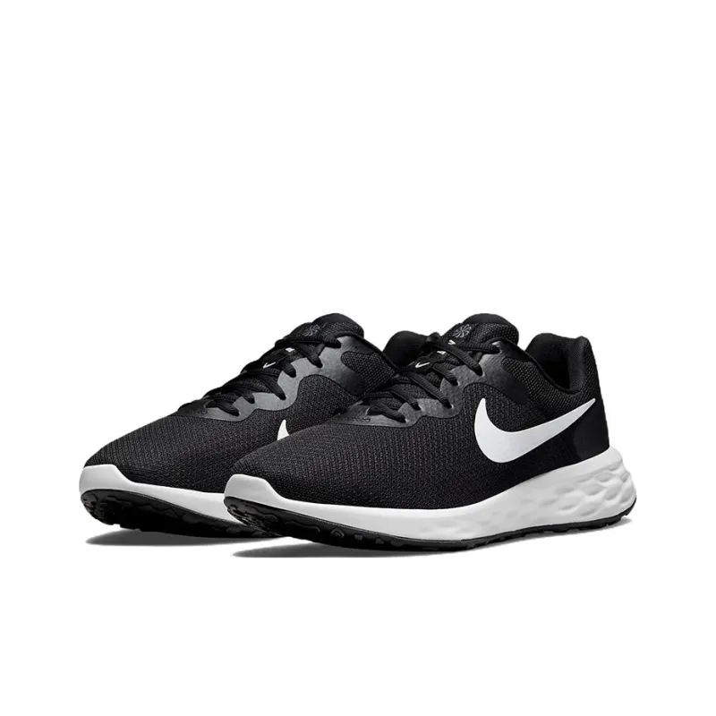Nike Revolution 6 Extra Wide 'Black White'-2