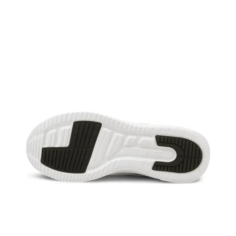 PUMA Resolve Low Top White/Black/Green-4