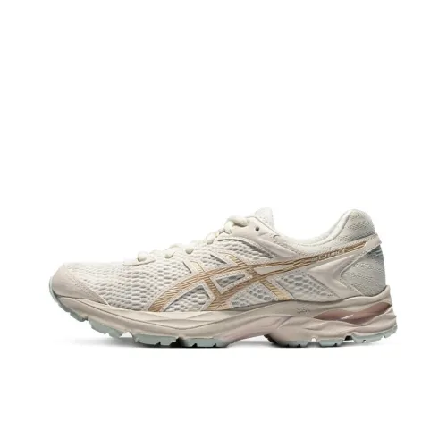 Asics Gel-Flux 4 Running Shoes Women's Low-Top White/Gold