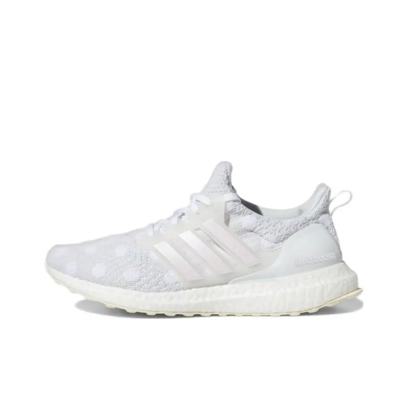 Adidas Ultra Boost 5.0 Dna White Almost Pink Polka Dot Women's-0