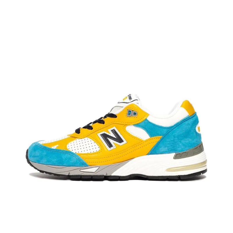 New Balance 991 MiUK Sns Blue Yellow-0