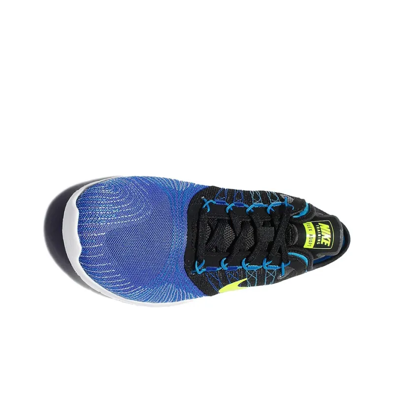Nike Flex Adapt TR Cushioning Anti-Slip And Wear-Resistant Low-Top Casual Running Shoes Women's Blue-black-yellow-2