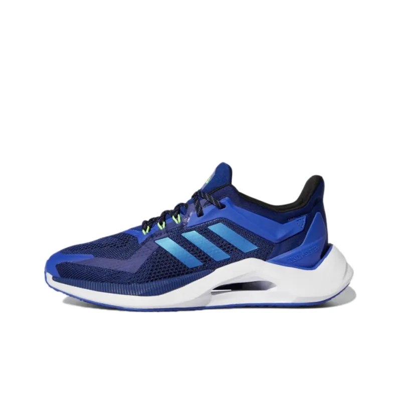 Adidas Alphatorsion 2.0 Running Shoes Men Low-Top Blue-0