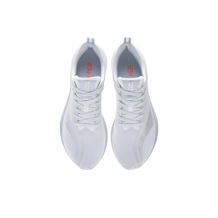 LiNing Red Hare 5 Pro Cushioned Slip Resistant Low Top Running Shoes Men's Light Frost Blue-3