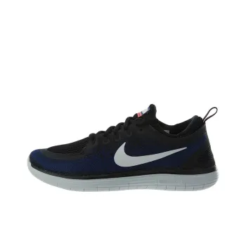 Nike Free Rn Distance 2 Black White Deep Royal Blue