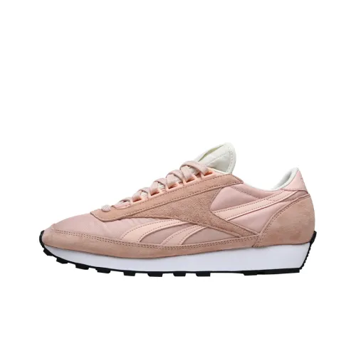 Reebok Aztec Running Shoes Unisex Low-Top Pink/White