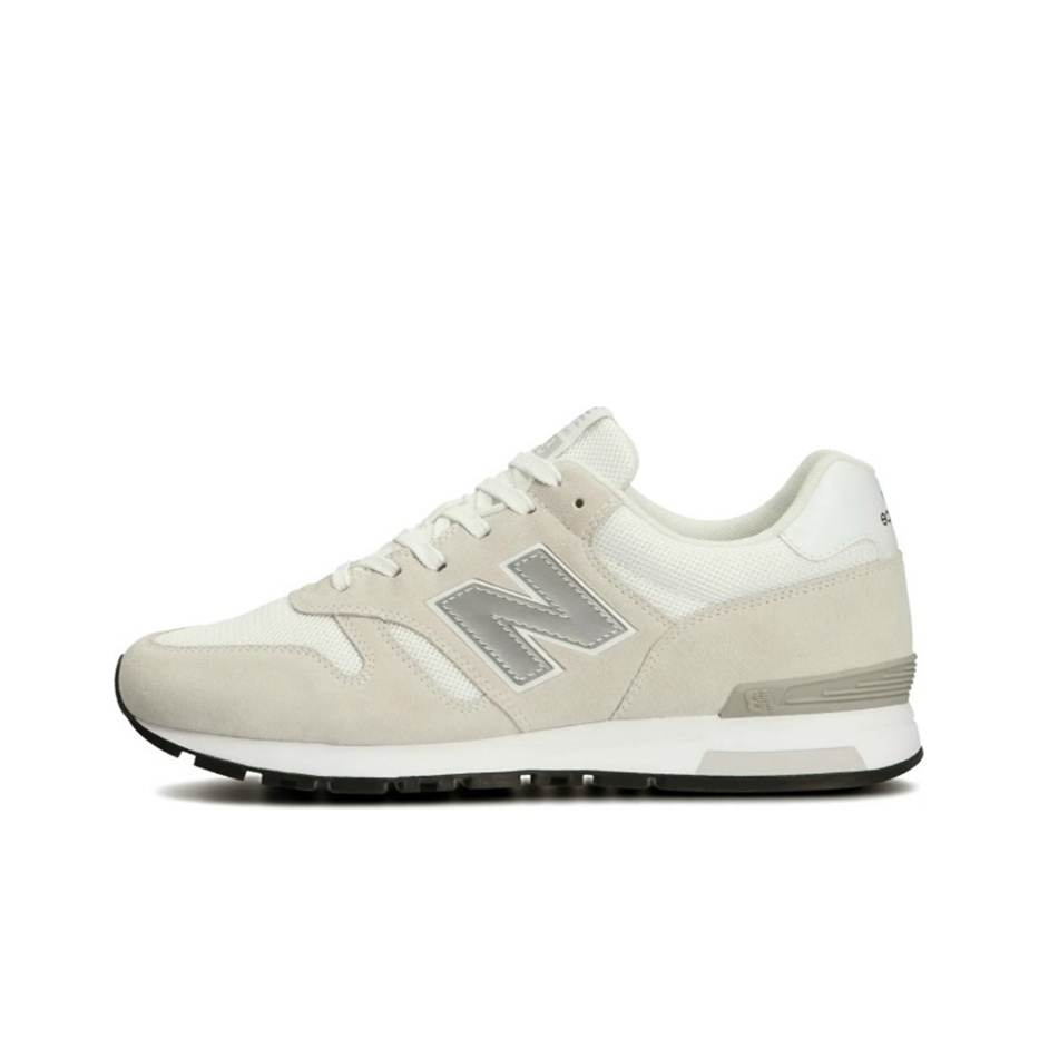 New Balance NB 565 Running Shoes Unisex Low Top Light Gray POIZON