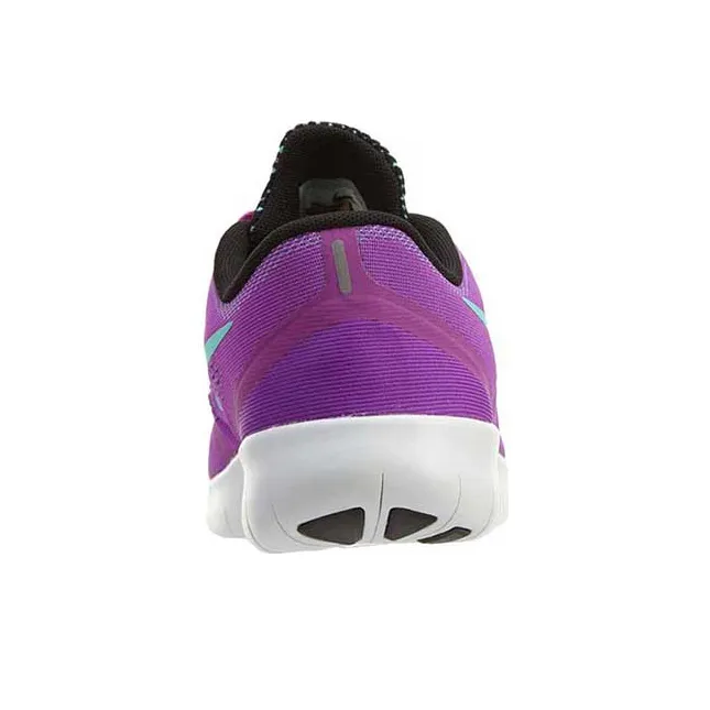 Nike Free RN Cushioning Anti-Slip And Wear-Resistant Low-Top Running Shoes GS Purple-2