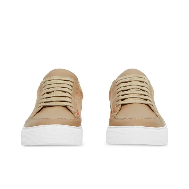 Burberry House Check Sneakers Archive Beige Beige Women's-2