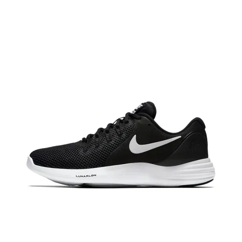 Nike Lunar Apparent Running Shoes Women's Low-Top Black/White