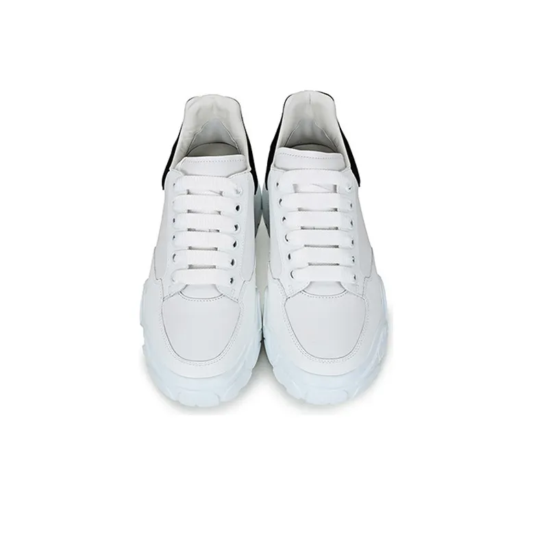 Alexander McQueen Oversized Court Trainer 'White Black'-3