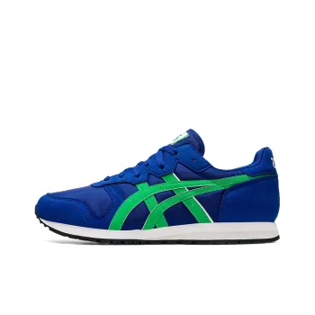 Asics Oc Runner Wear Resistant Low Top Running Shoes Unisex Monaco Blue