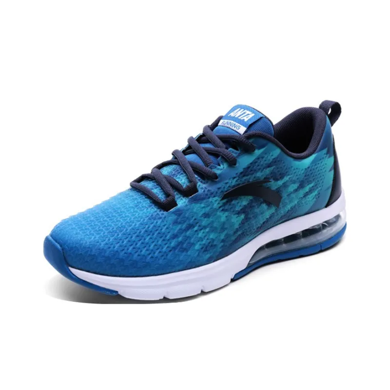 Anta Shock Absorbers With Slip Resistant Features Low Top Running Shoes Men's Palace Blue-2