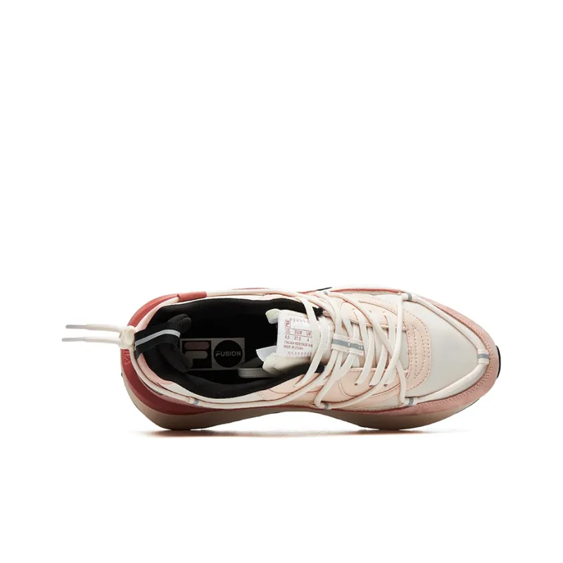 FILA FUSION Jogger DX Running Shoes Women's Low Top Peach Pink/Vintage Rose-3