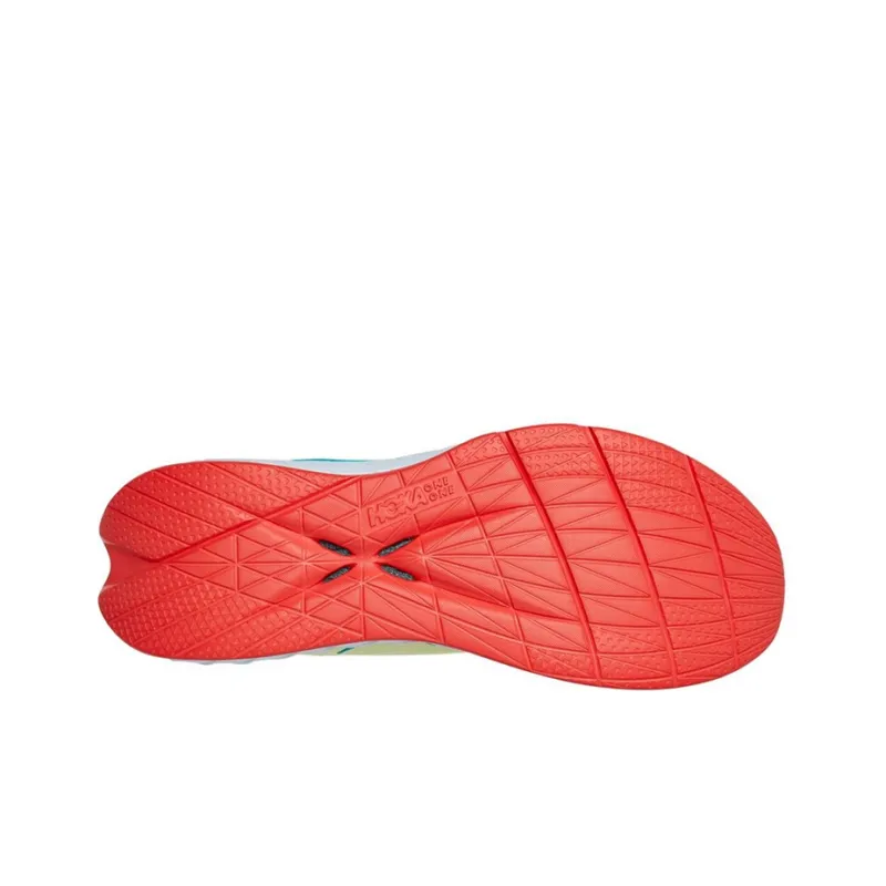 HOKA ONE ONE Carbon X 2 Luminary Green Hot Coral-3