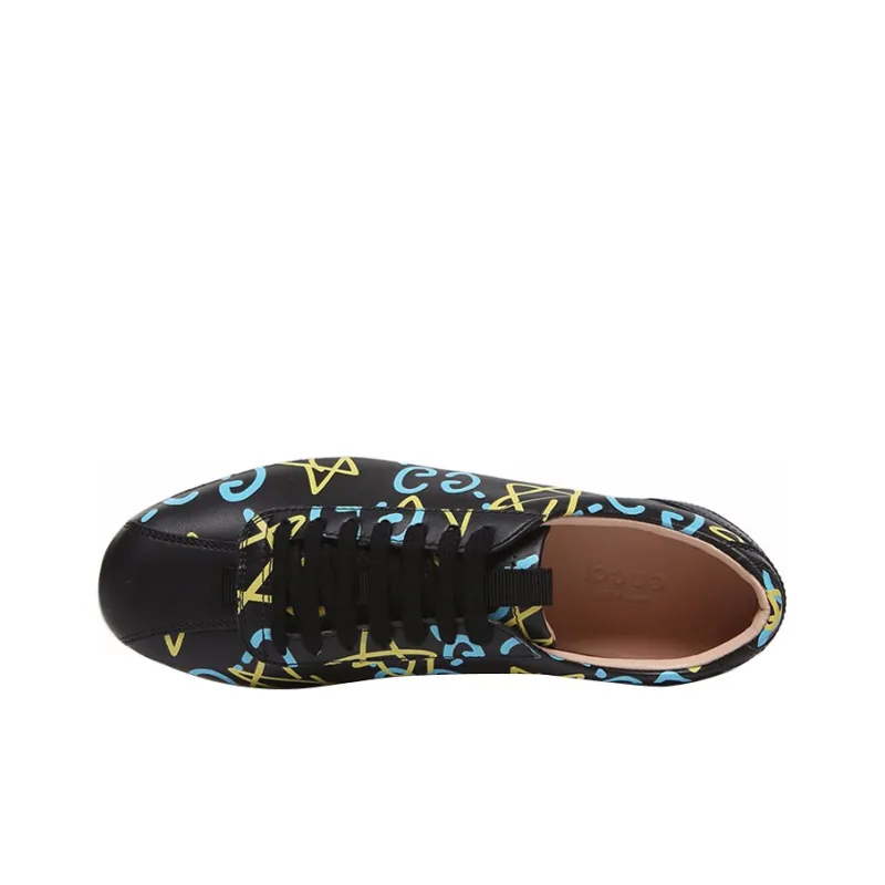 GUCCI Ace Graffiti Ghost Stars Women's-3