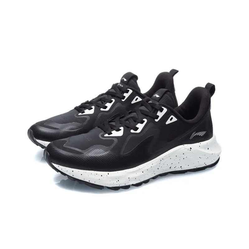 LiNing Cloud Shield Rebound Cushioning Low Top Running Shoes Women's Black-2