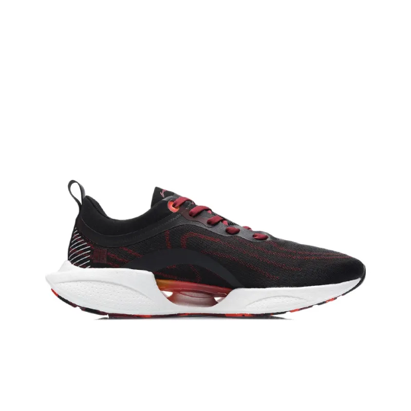 LiNing Super Light 18 䨻 Low Top Running Shoes Men's Black Red-1