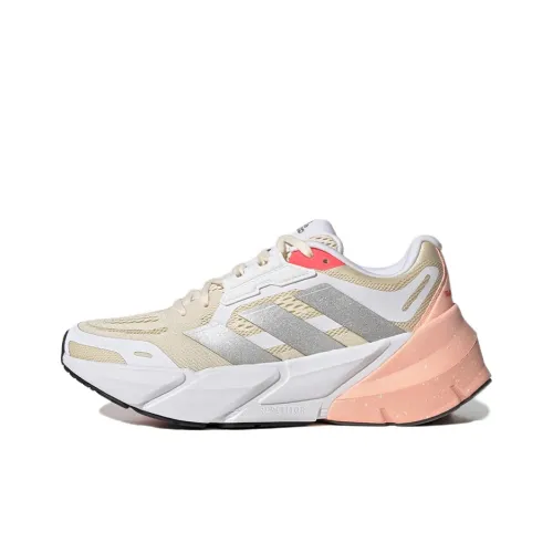 Adidas Adistar Running Shoes Women's Low-Top Beige/Pink