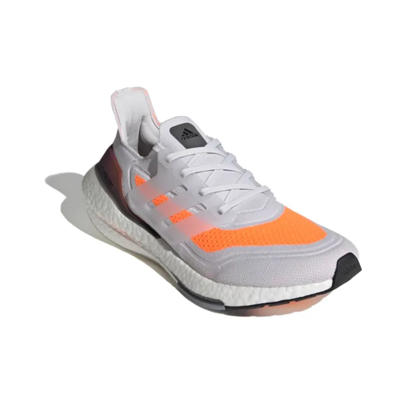 Adidas Ultra Boost 21 Dash Grey Screaming Orange-2