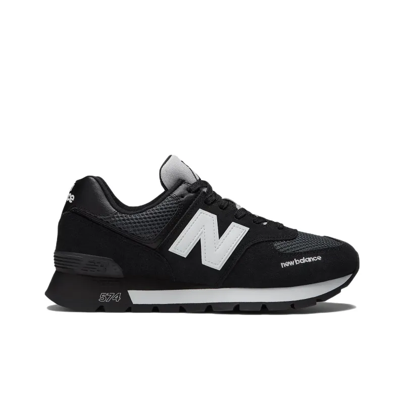 New Balance 574 Rugged 'Black White'-1
