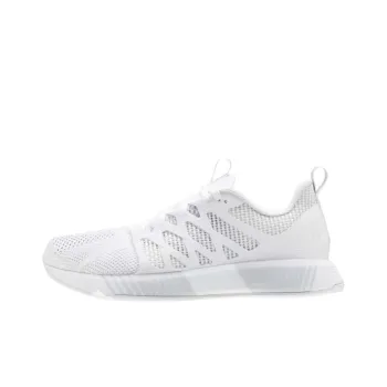 Reebok Fusion Flexweave Anti-Slip And Wear-Resistant Lightweight Low-Top Running Shoes Women's White