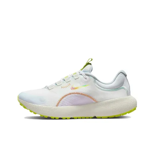 Nike React Escape Run 1 Running Shoes Women's Low-Top White/Green/Red