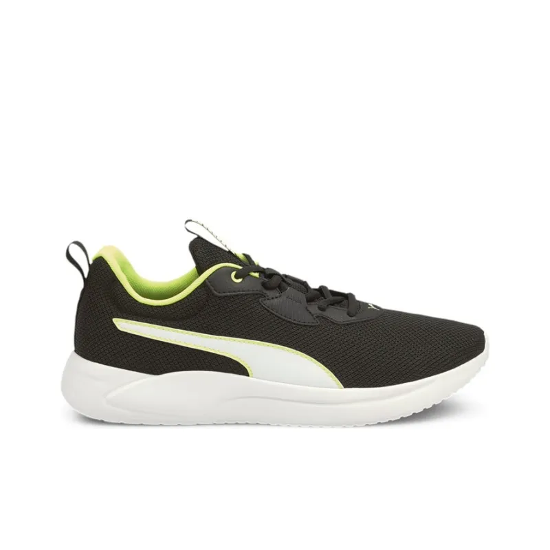 PUMA Resolve Low Top White/Black/Green-1