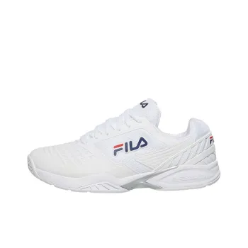 FILA Axilus 2 Cushioning, Slip Resistant, And Abrasion Resistant Low Top Running Shoes Men's White
