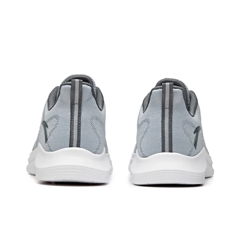 Anta Running Collection Anti-Slip Wear-Resistant Low-Top Running Shoes Mist Gray-3