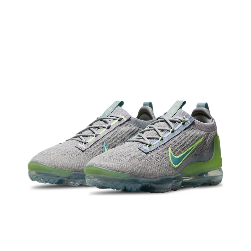 Nike Air VaporMax 2021 Fk Particle Grey Liquid Lime-2
