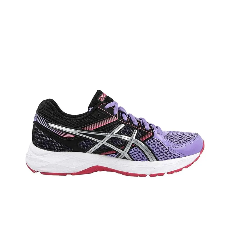 Asics Gel-Contend 3 Low-Top Running Shoes Women's Black Purple-1