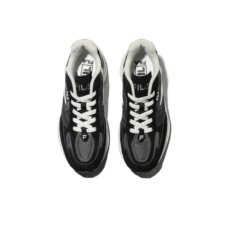 FILA Tribal Race Running Shoes Unisex Low-Top Black/White-2
