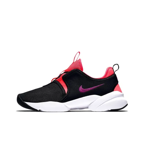 Nike Loden Cushioning Anti-Slip And Wear-Resistant Low-Top Running Shoes Women's Black Pink Purple
