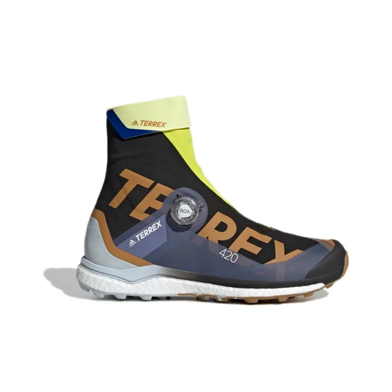 Adidas Terrex Agravic Tech Pro Trail 'Black Yellow' Women's-1