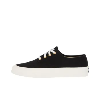 Maison Kitsune Low Top Stylish Skateboarding Shoes Unisex Black