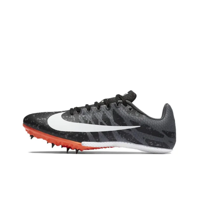 Nike Air Zoom Rival S 9 Spikes 'Paint Splatter Black Iron Grey' Women's-0
