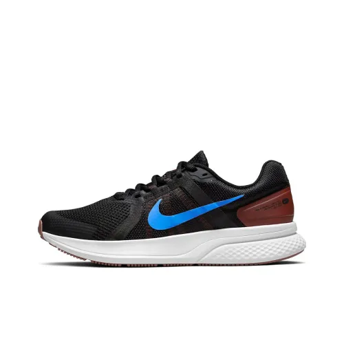 Nike Run Swift 2 Running Shoes Men Low-Top Black/Blue