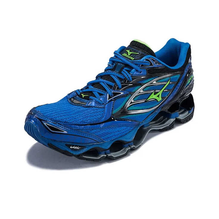 Mizuno Prophecy 6 Cushioning Anti Slip Wear Resistant Breathability Low Top Rubber Casual 1 Men's Blue 1-2