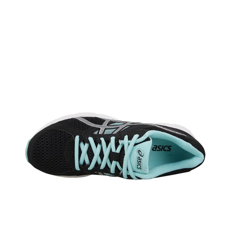 Asics Gel-Contend 3 Wear-Resistant Low-Top Running Shoes Women's Black Silver-3