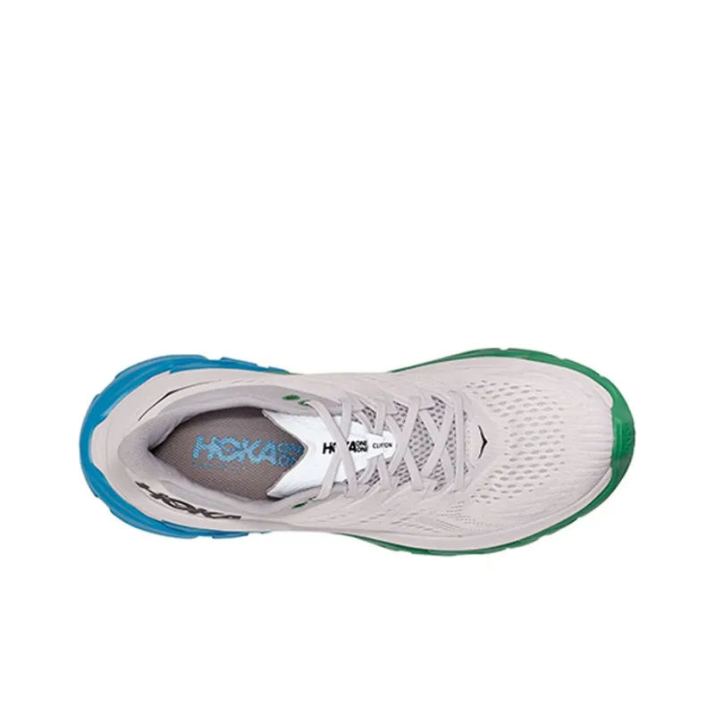 HOKA ONE ONE Clifton Edge Nimbus Cloud Green Blue Women's-3