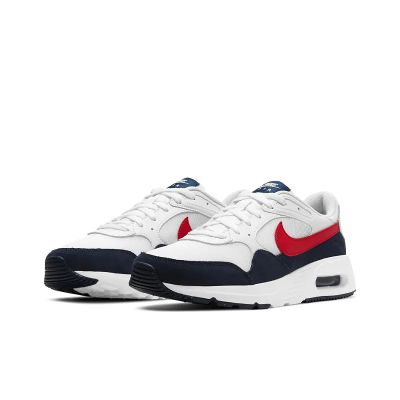 Nike Air Max Sc White University Red-2