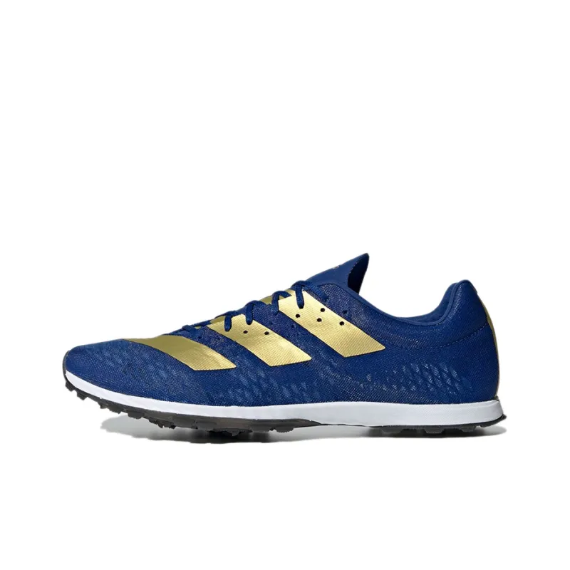 Adidas Adizero XC Wear-Resistant Low-Top Casual Running Shoes Men's Blue-0