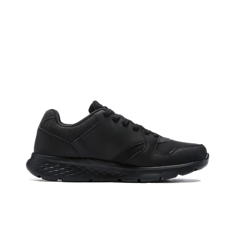 Anta Shock Absorbers Slip Resistant, Abrasion Resistant, Breathable Low Top Running Shoes Men's Black-1