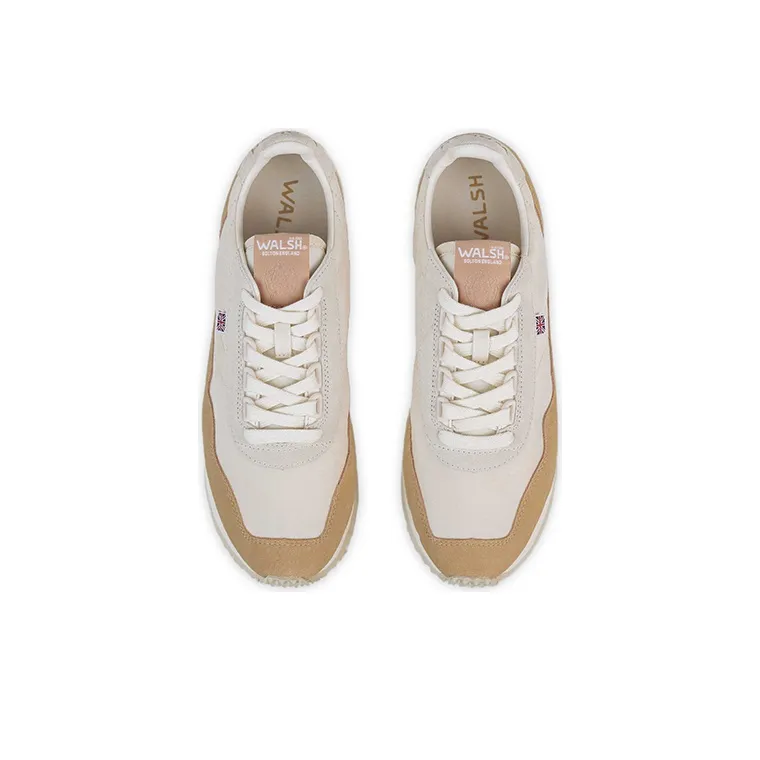 Norman Walsh Esl Running Shoes Unisex Low Top Milk Tea Beige-4