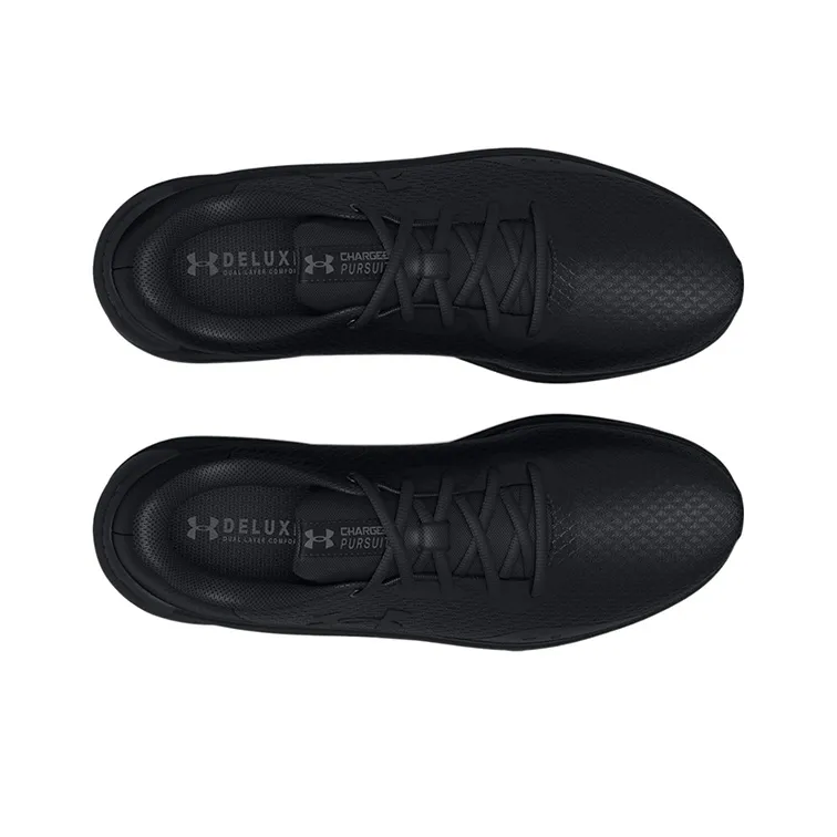 Under Armour Charged Pursuit 3 4E Wide 'Triple Black'-3