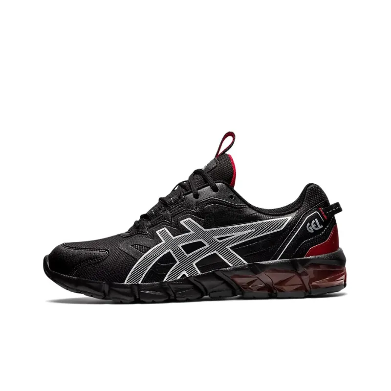 Asics Gel Quantum 90 3 Black White Classic Red-0