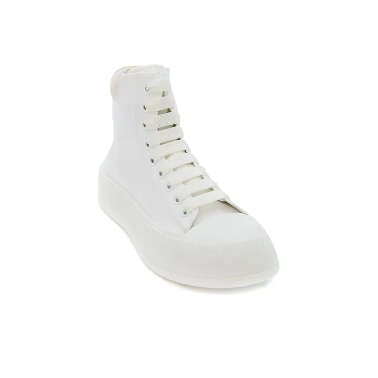 Alexander McQueen Deck Plimsoll High Top White-2